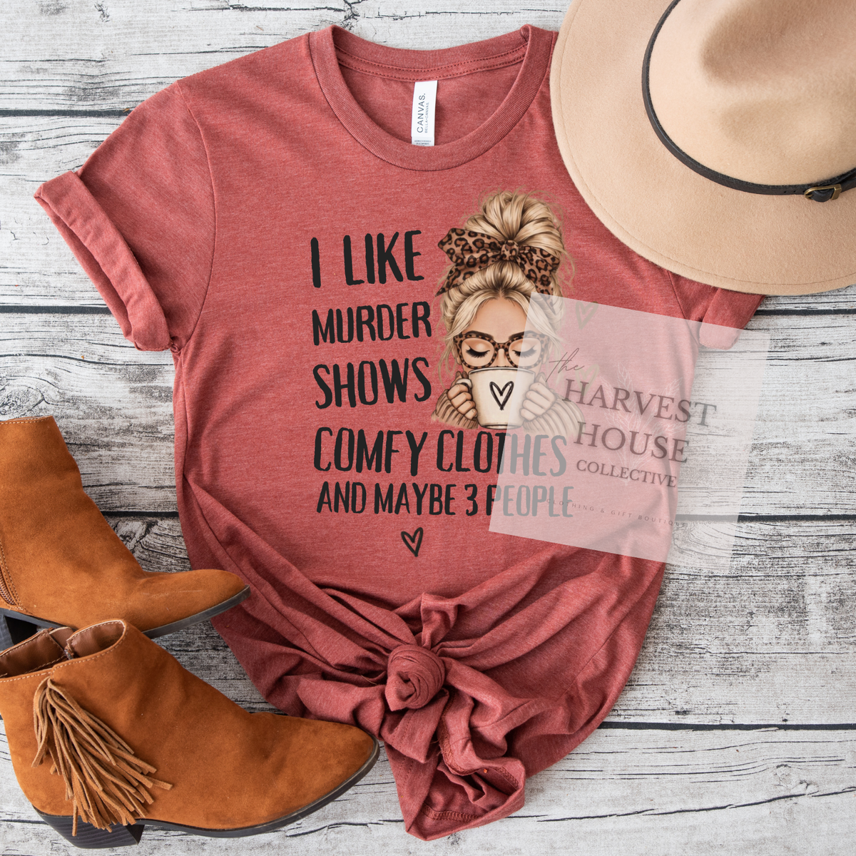 Murder Shows and Comfy Clothes Shirt