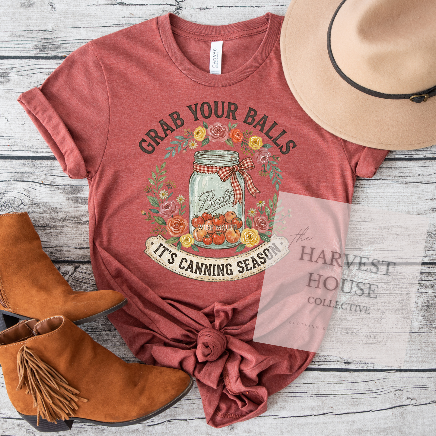 Canning Season Bella Canvas Tee
