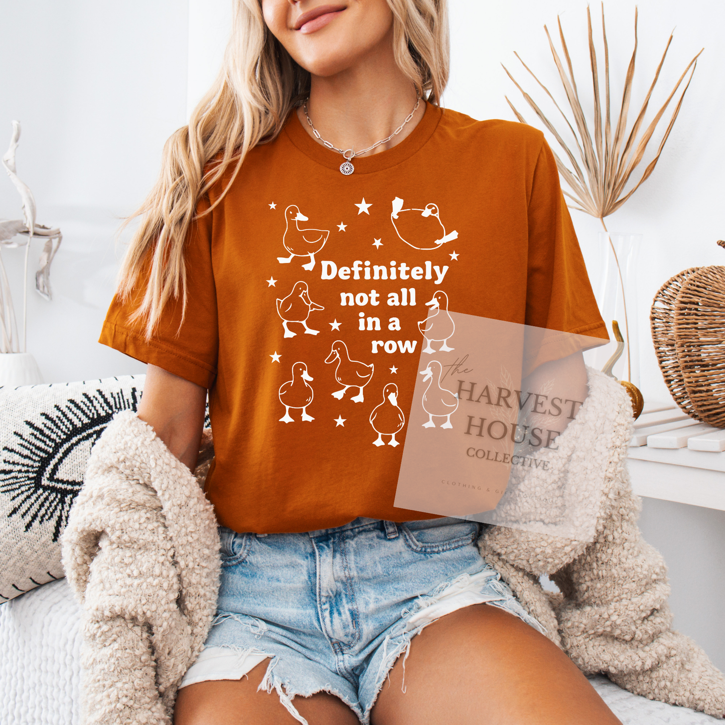 Ducks In A Row Tee