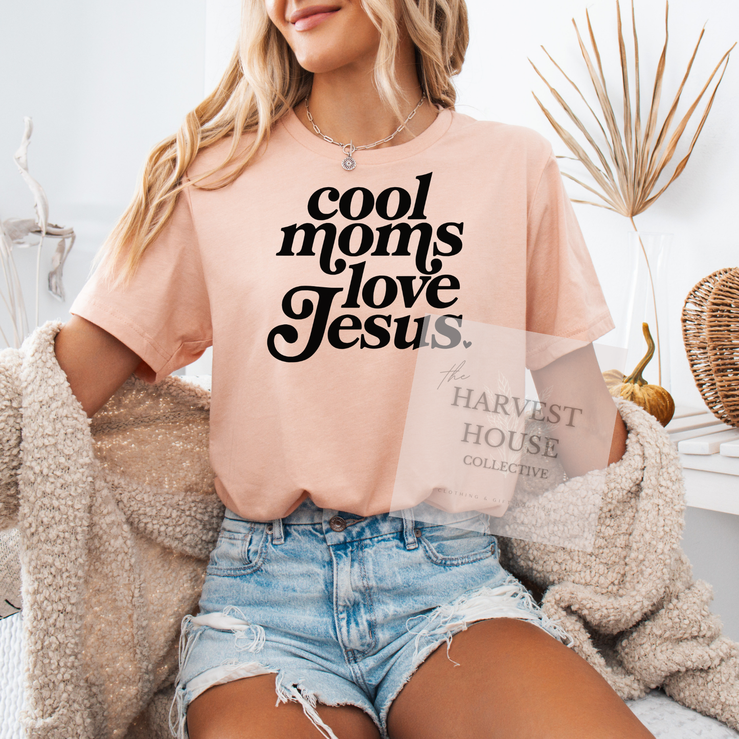 Cool Moms Love Jesus Tee