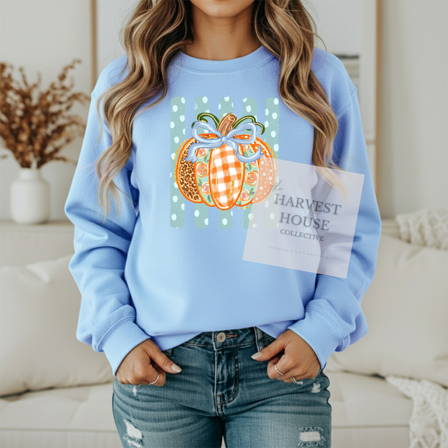 Polka Dot Pumpkin Shirt