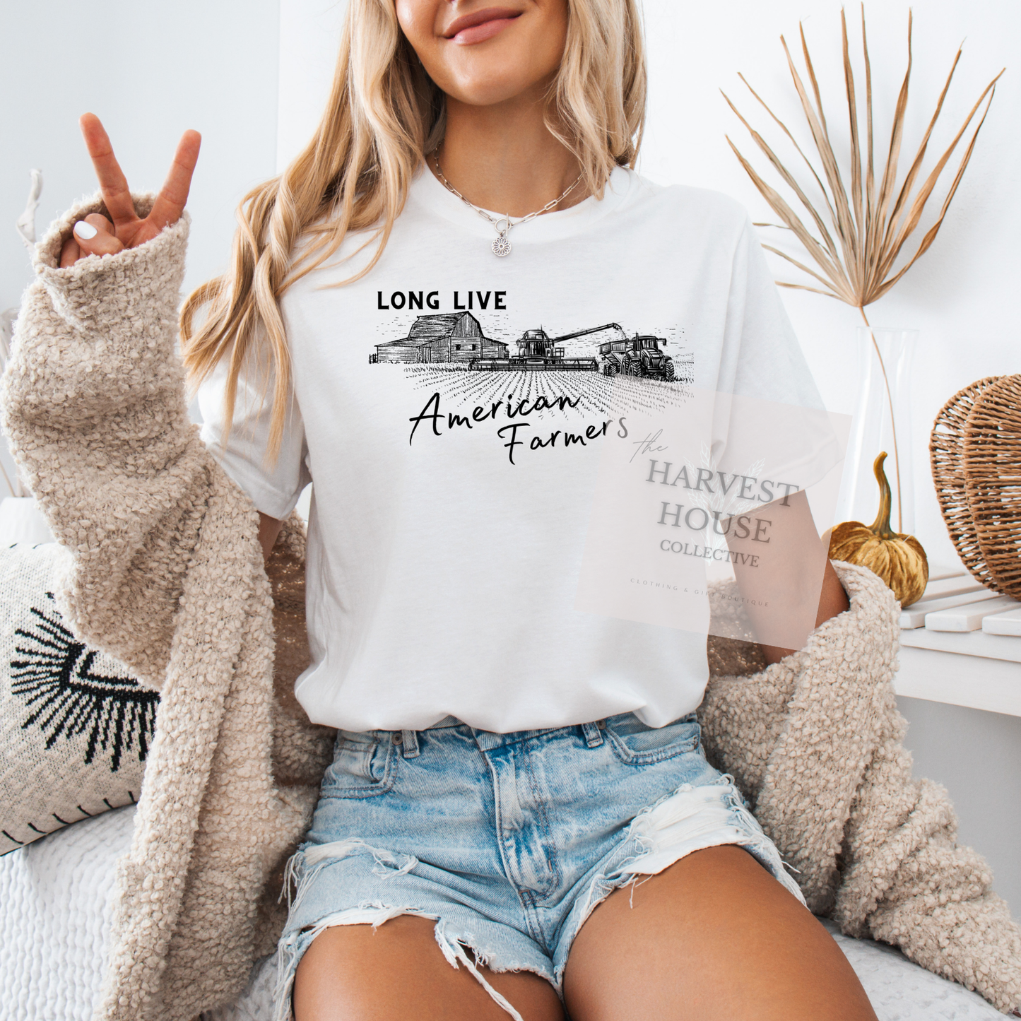 Long Live American Farmers Tee
