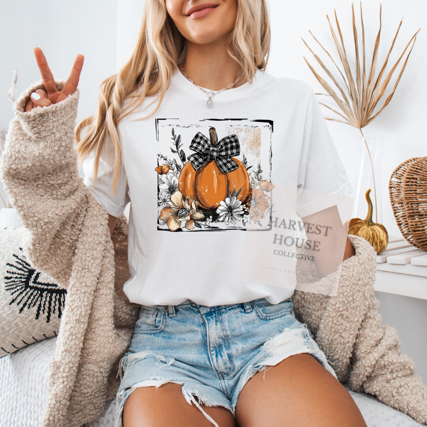 Pretty Fall Pumpkin Tee