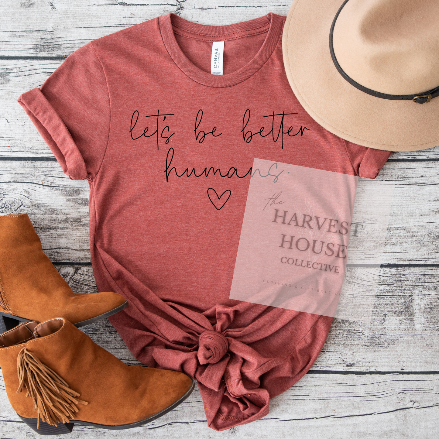 Let's Be Better Humans Tee