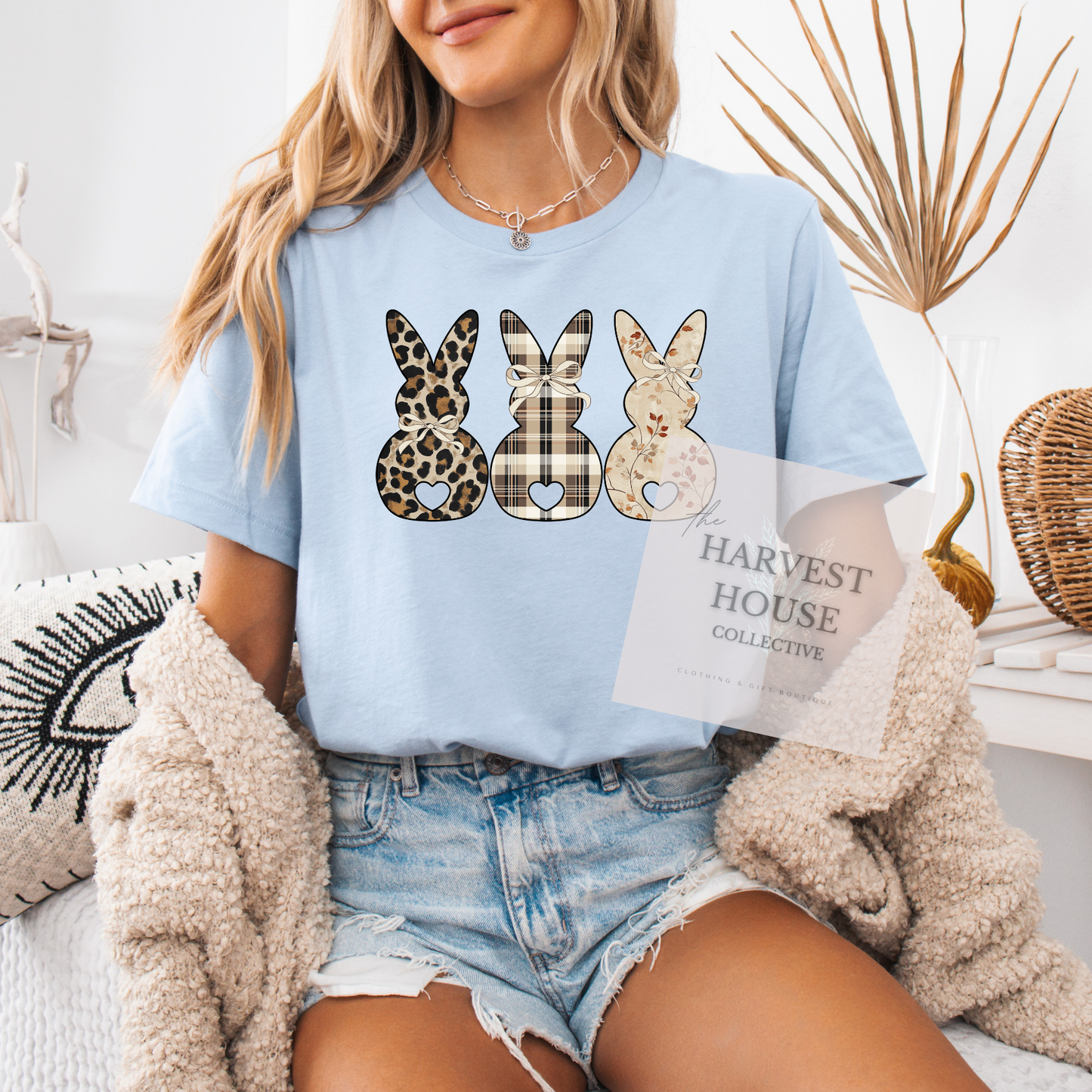 Neutral Bunnies Tee