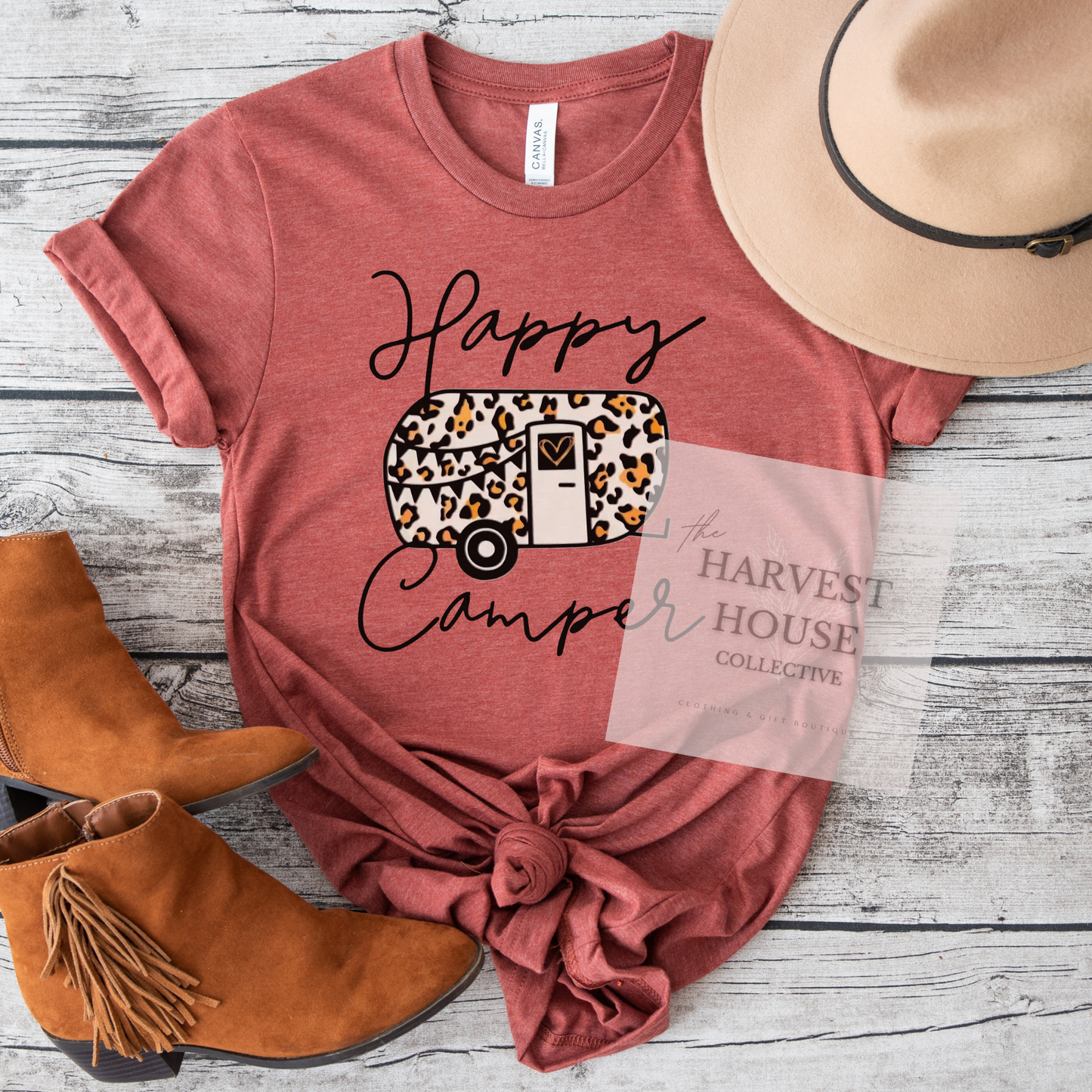 Happy Camper Bella Canvas Tee