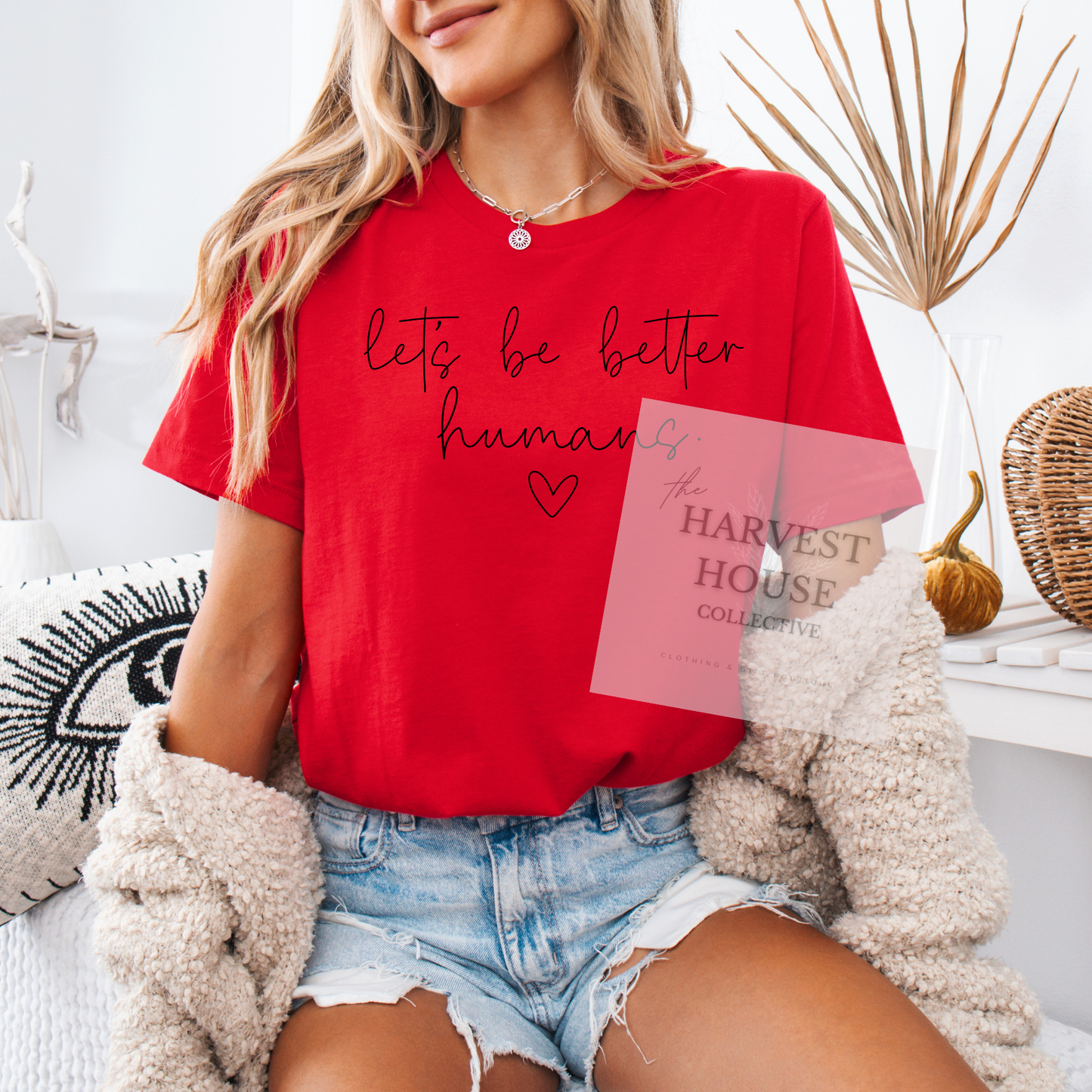 Let's Be Better Humans Tee