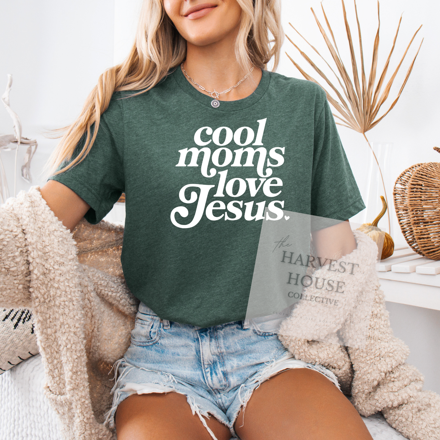 Cool Moms Love Jesus Tee