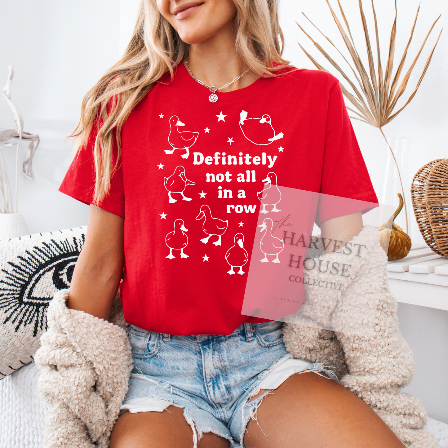 Ducks In A Row Tee