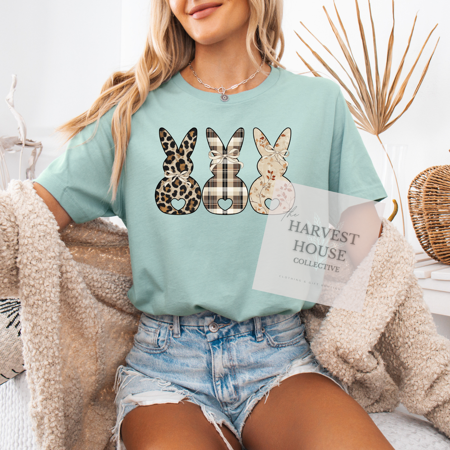 Neutral Bunnies Tee