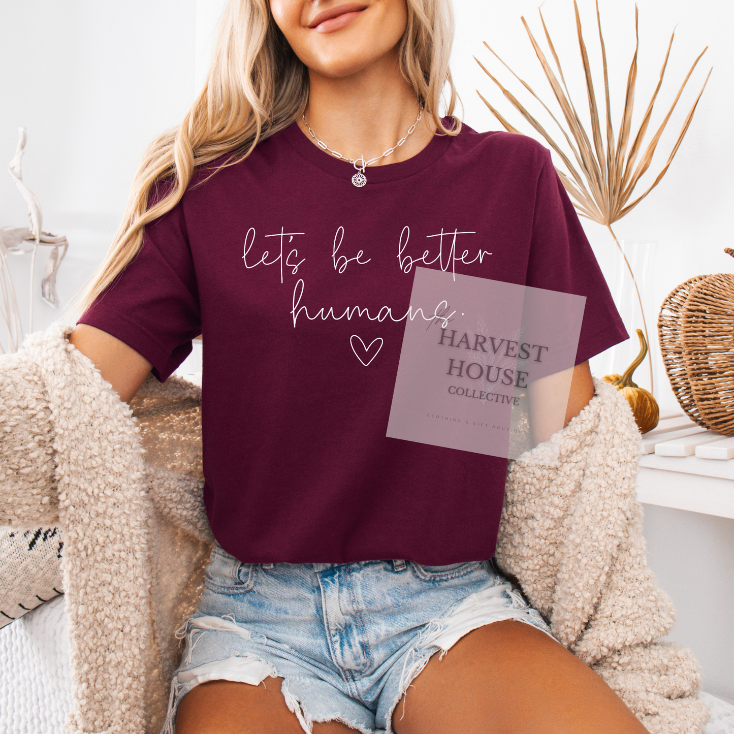 Let's Be Better Humans Tee