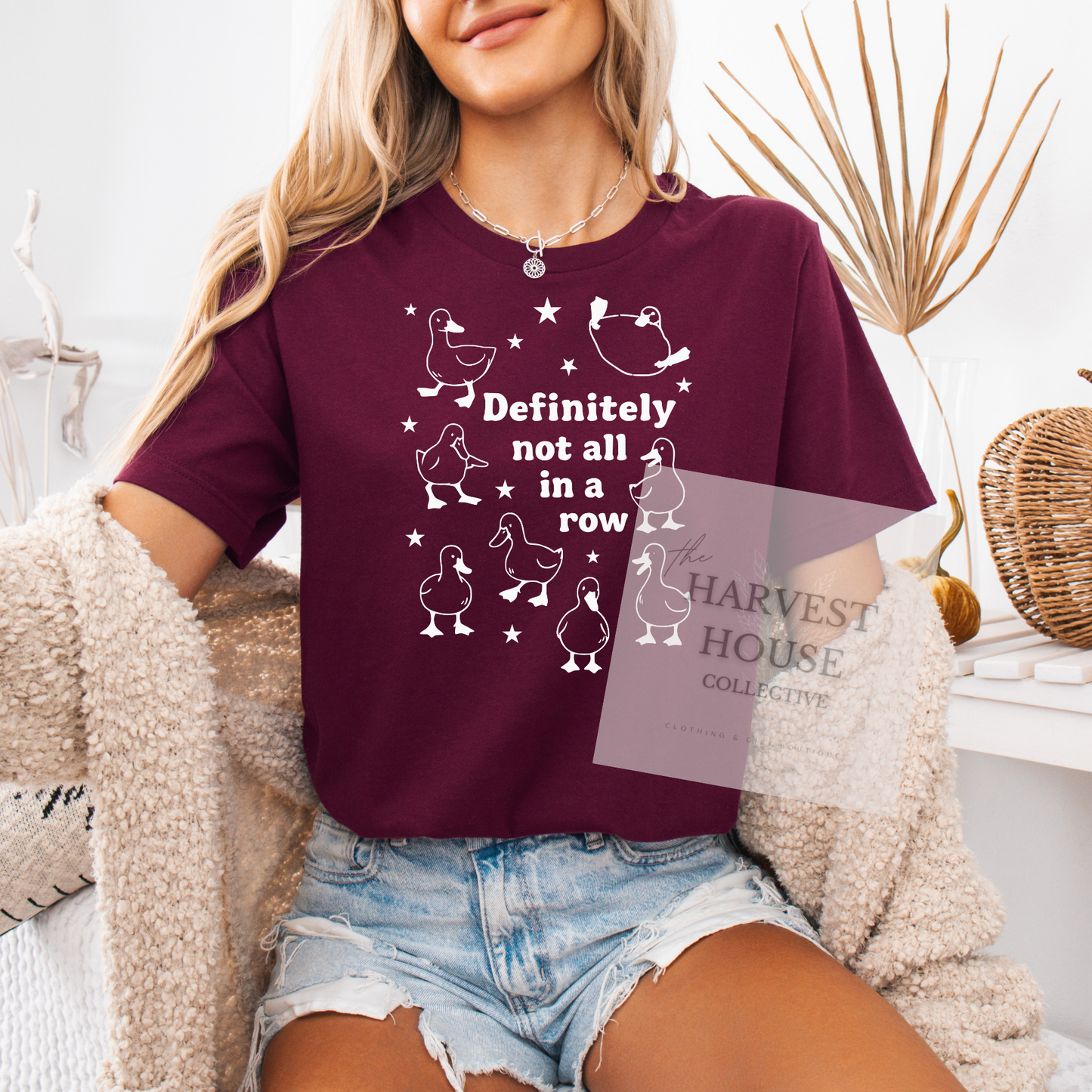 Ducks In A Row Tee