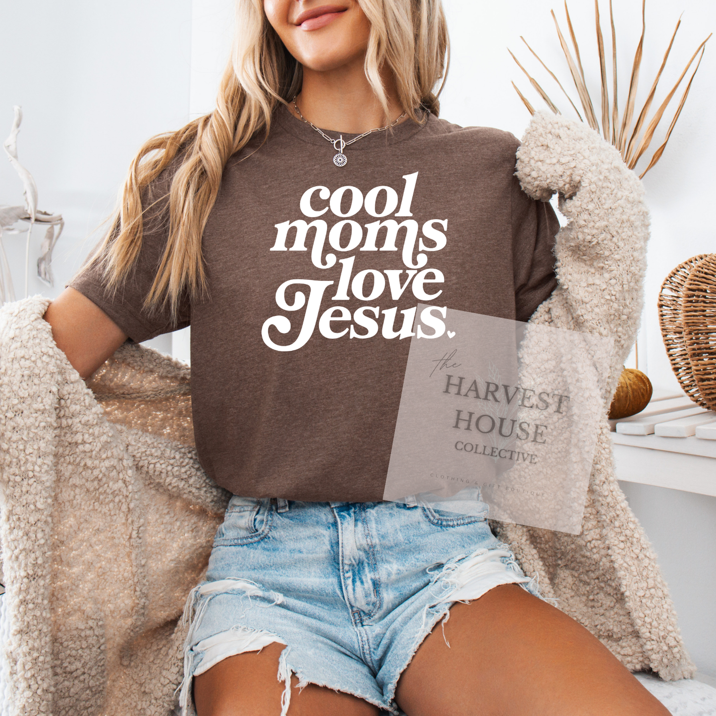Cool Moms Love Jesus Tee