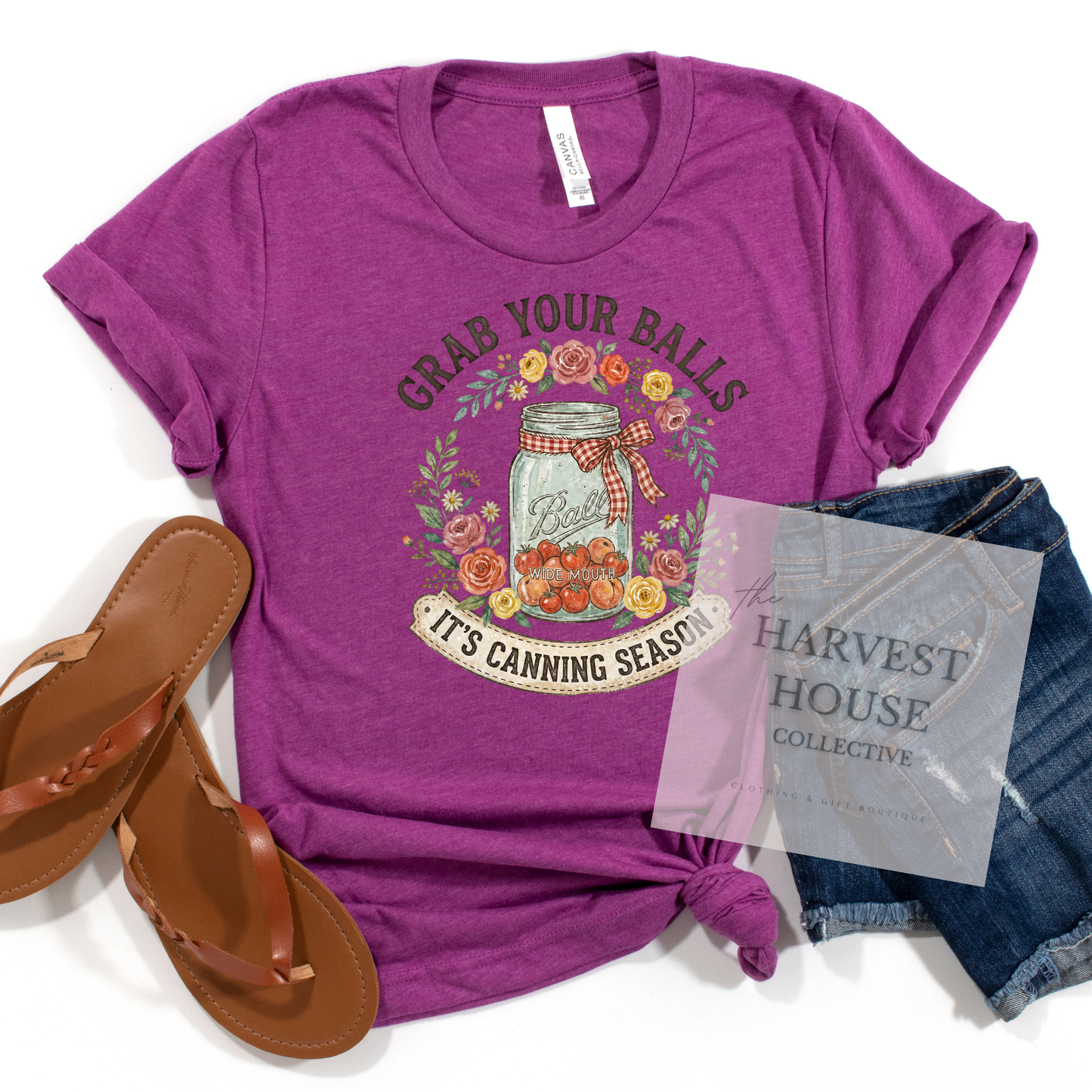 Canning Season Bella Canvas Tee