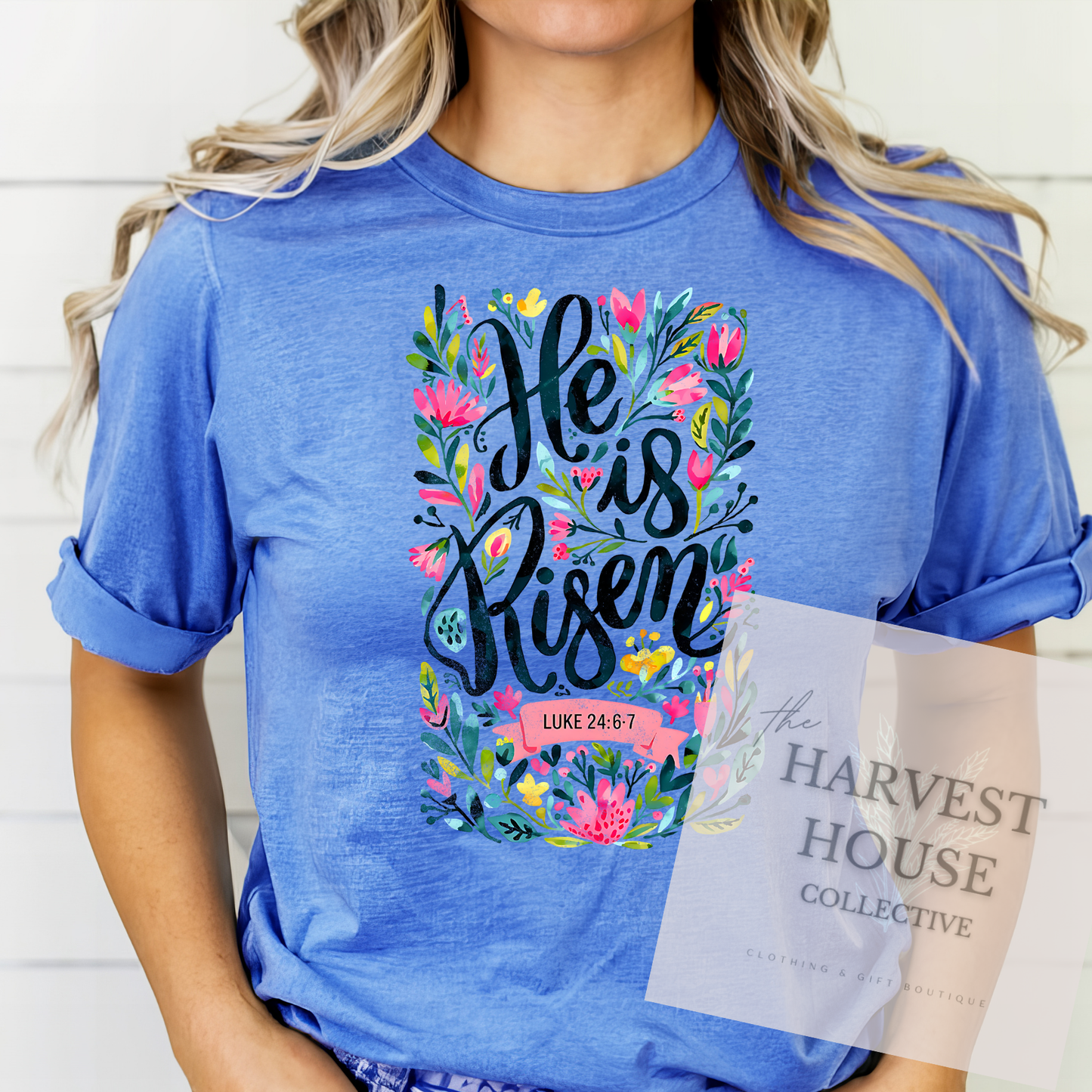He Is Risen Tee