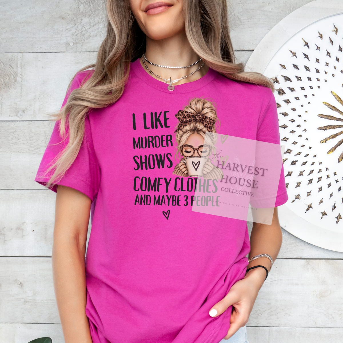 Murder Shows and Comfy Clothes Shirt