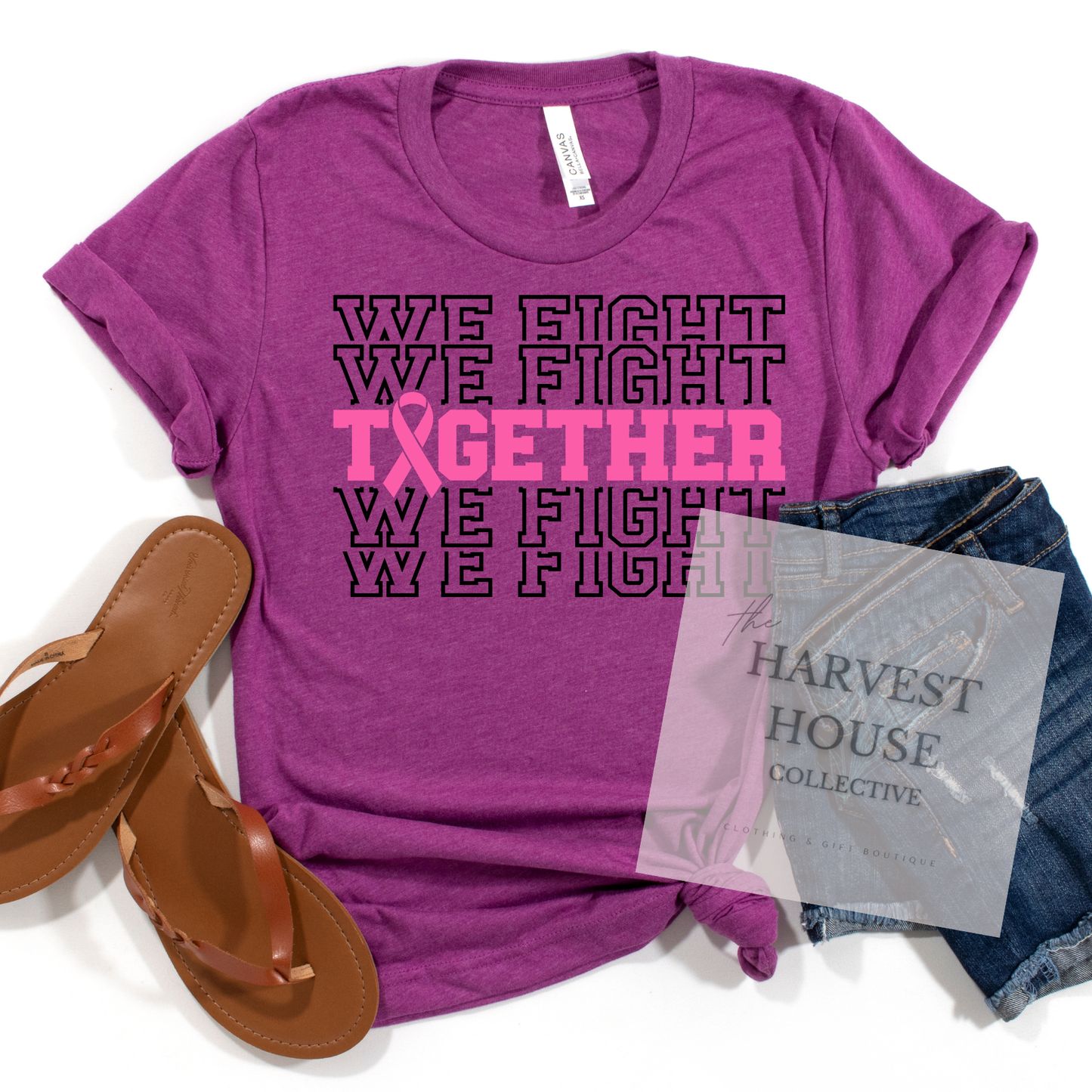 Together We Fight Bella Canvas Tee