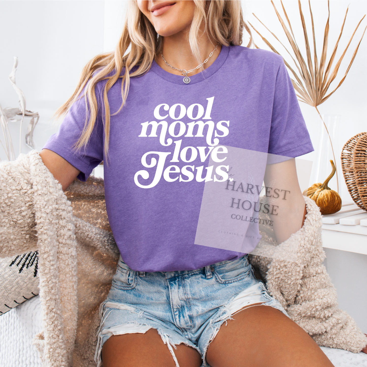 Cool Moms Love Jesus Tee