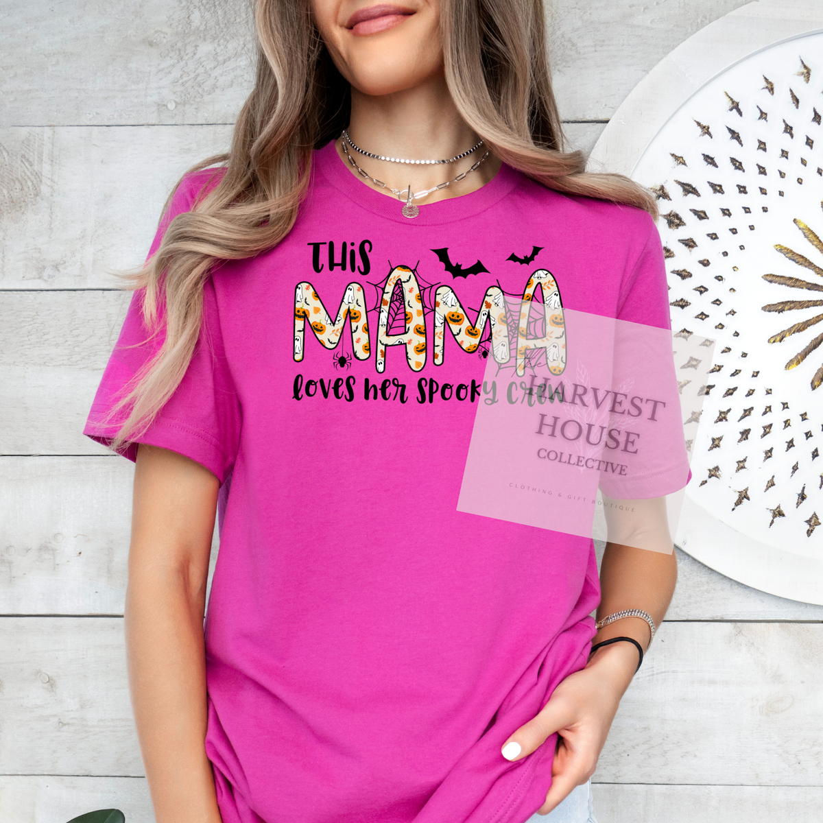 This Mama Loves Her Spooky Crew Tee