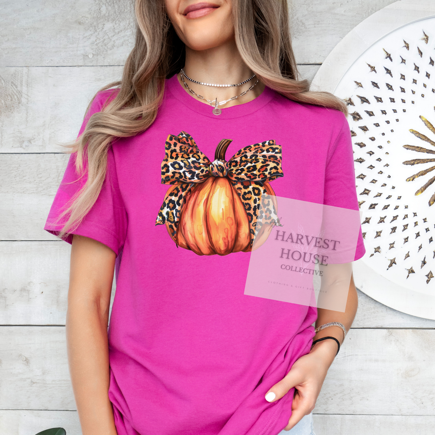 Leopard Pumpkin Tee