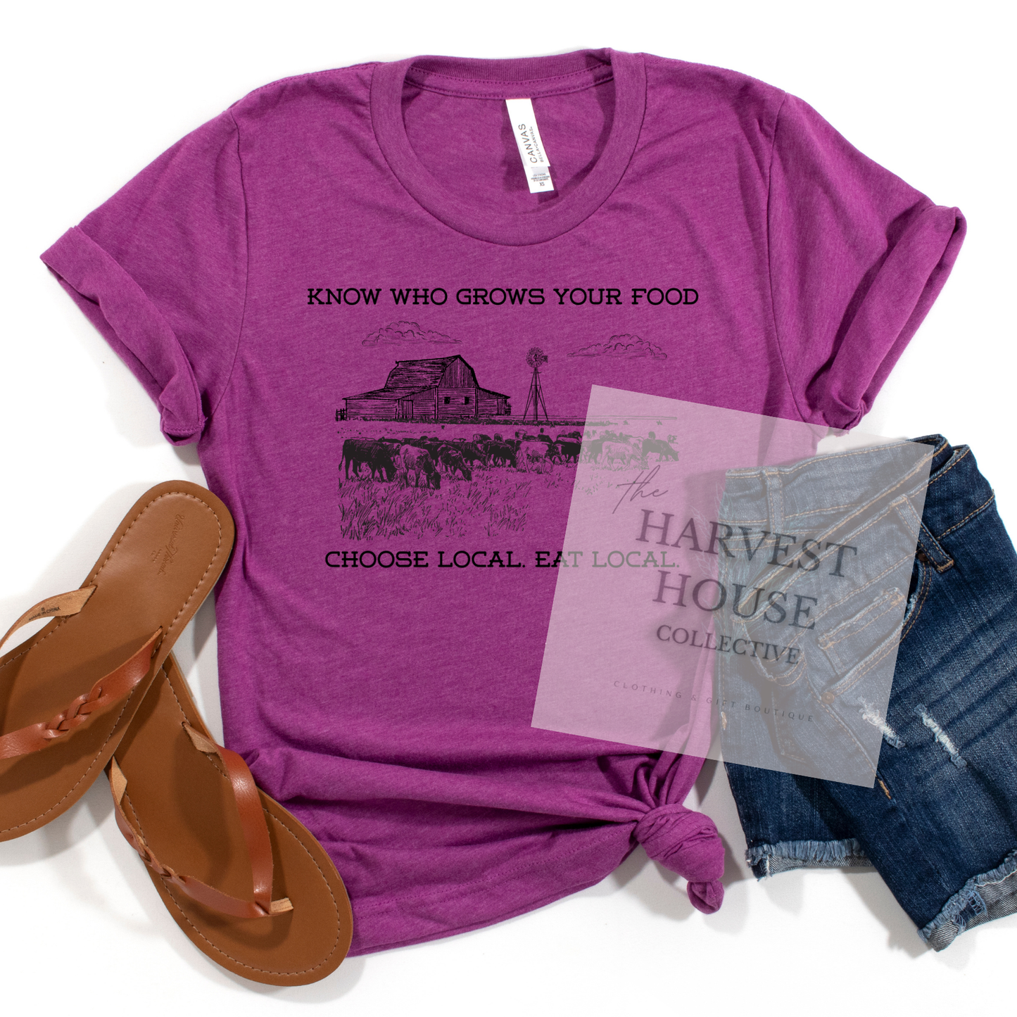 Know Who Grows Your Food Tee