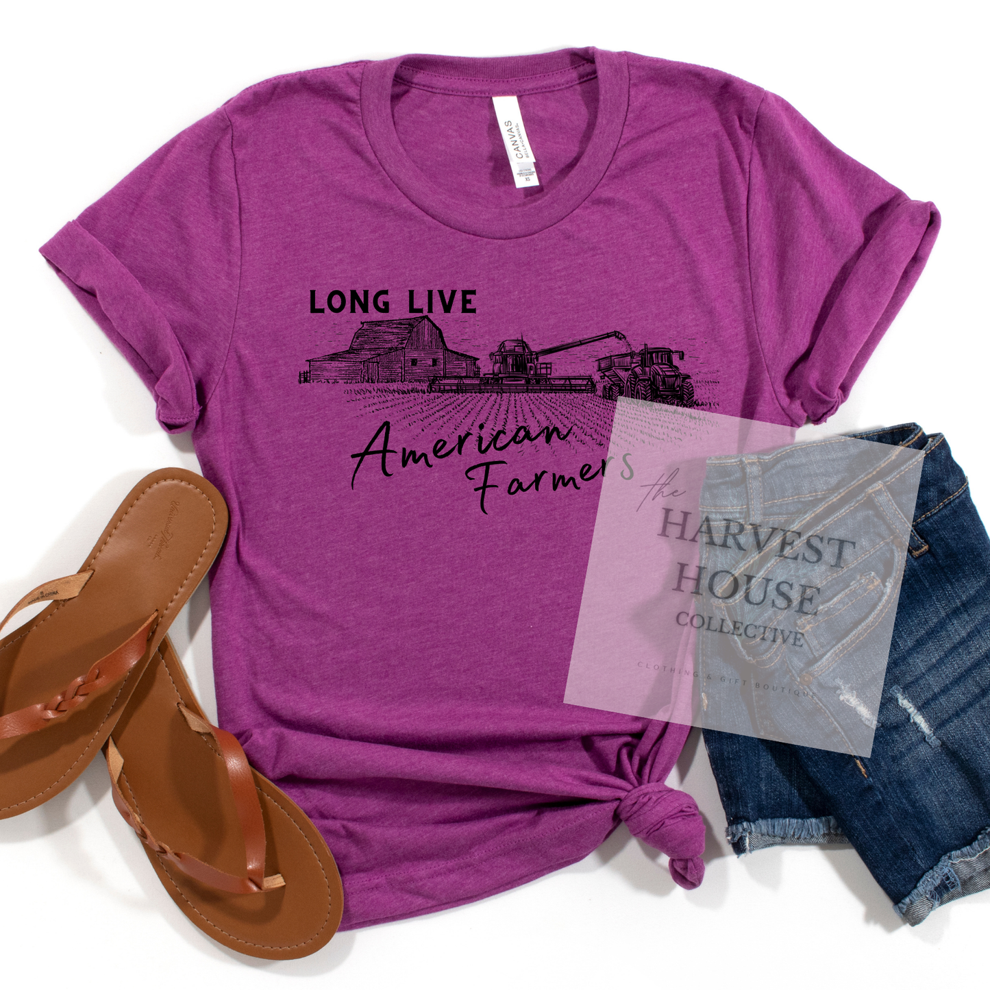 Long Live American Farmers Tee