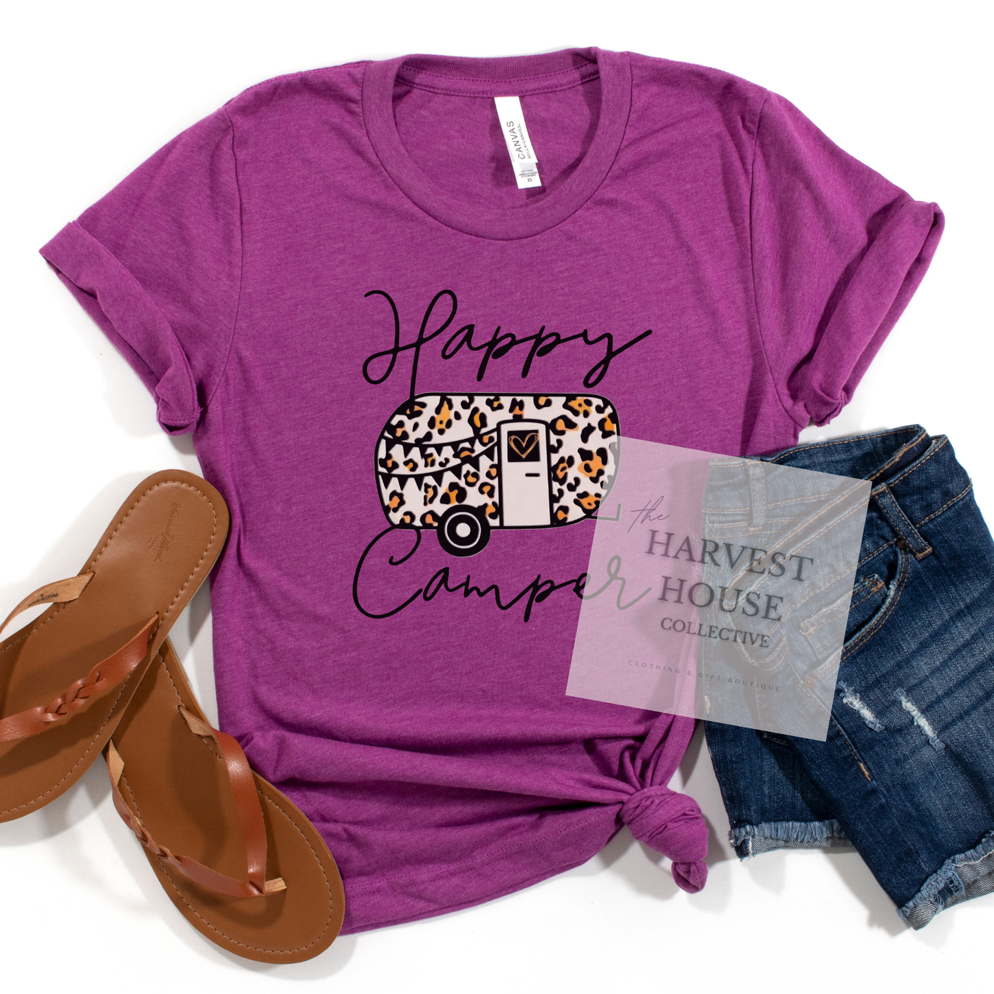 Happy Camper Bella Canvas Tee