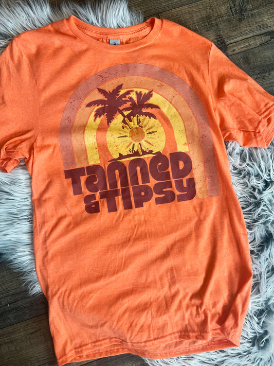 Tanned and Tipsy Tee