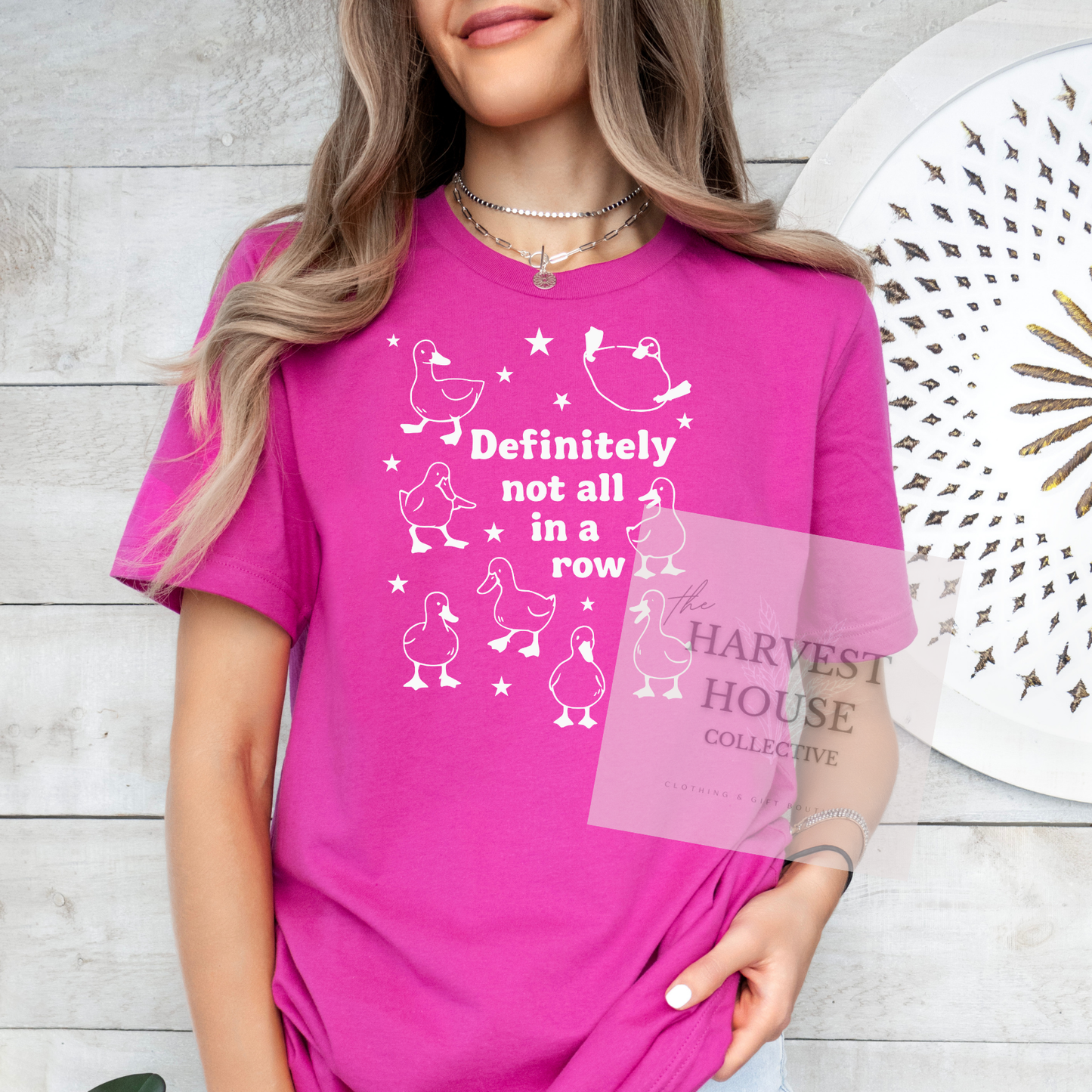 Ducks In A Row Tee