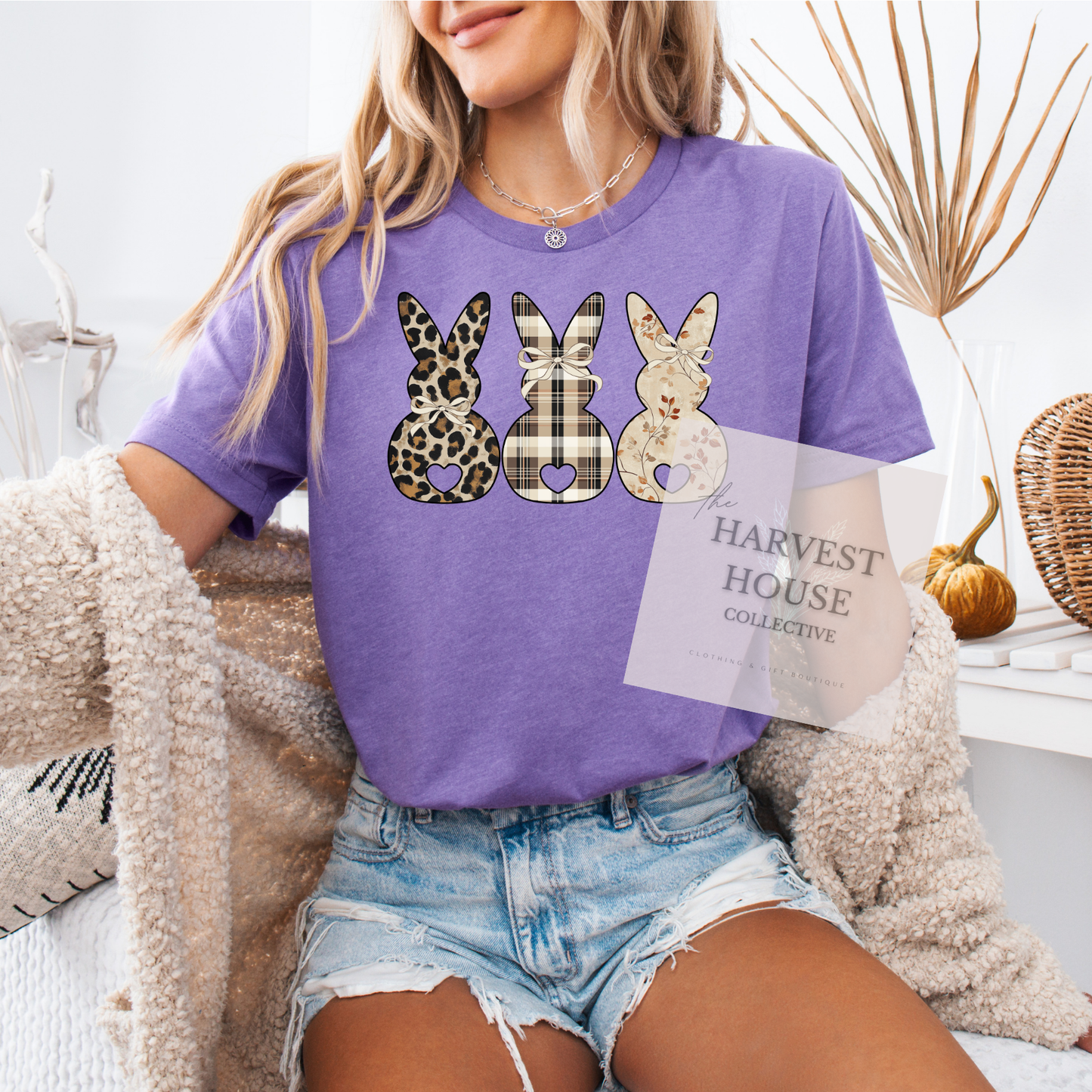 Neutral Bunnies Tee