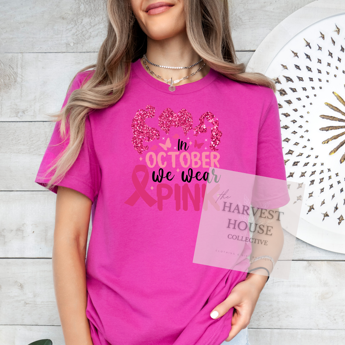 We Wear Pink Bella Canvas Tee