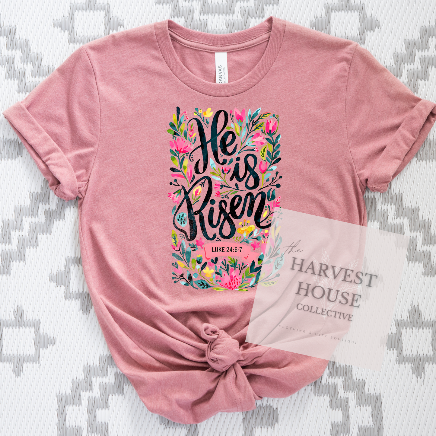 He Is Risen Tee
