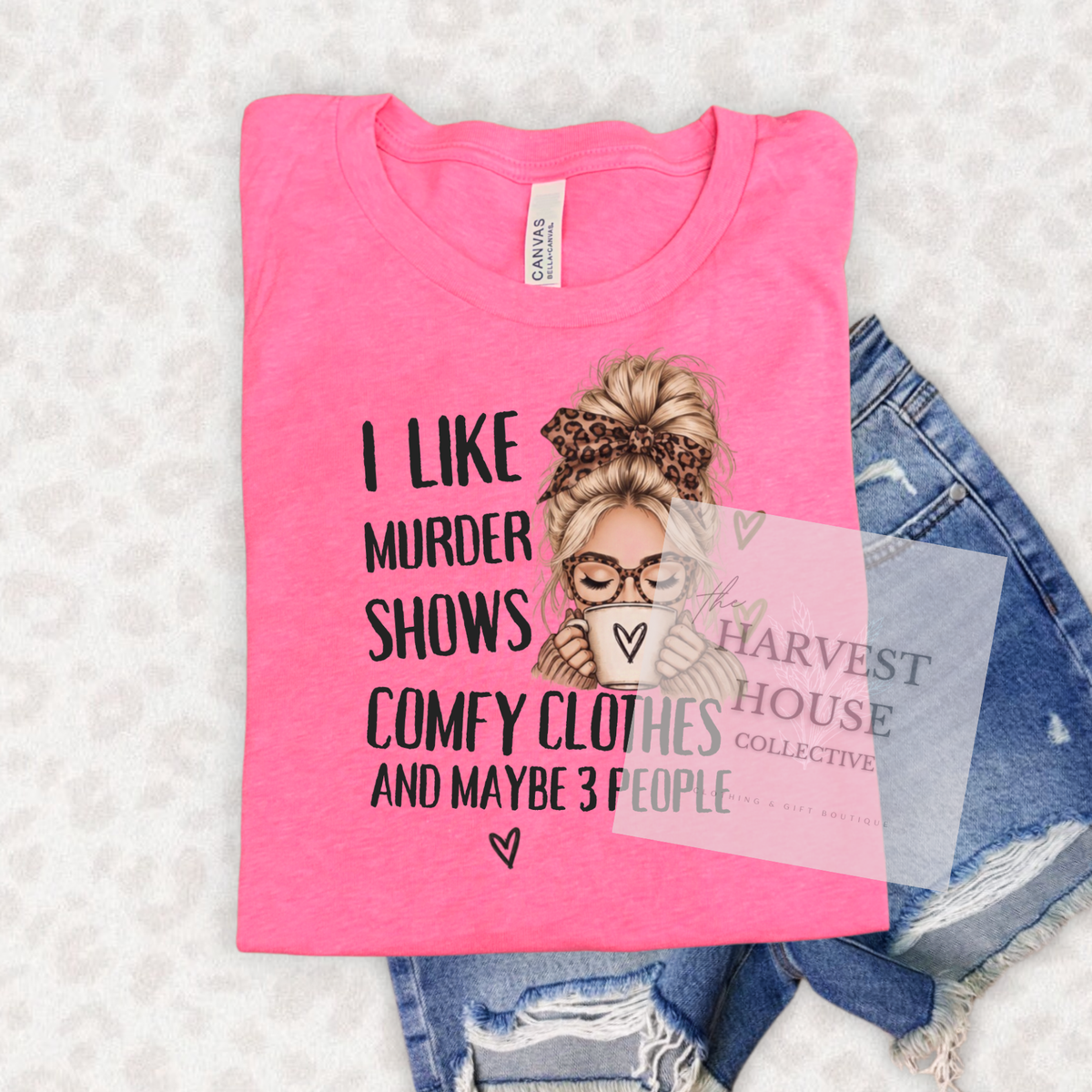 Murder Shows and Comfy Clothes Shirt