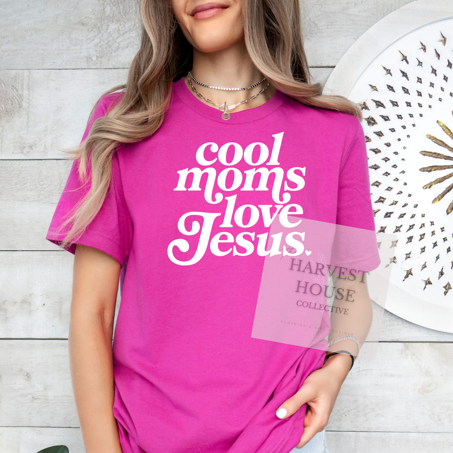 Cool Moms Love Jesus Tee