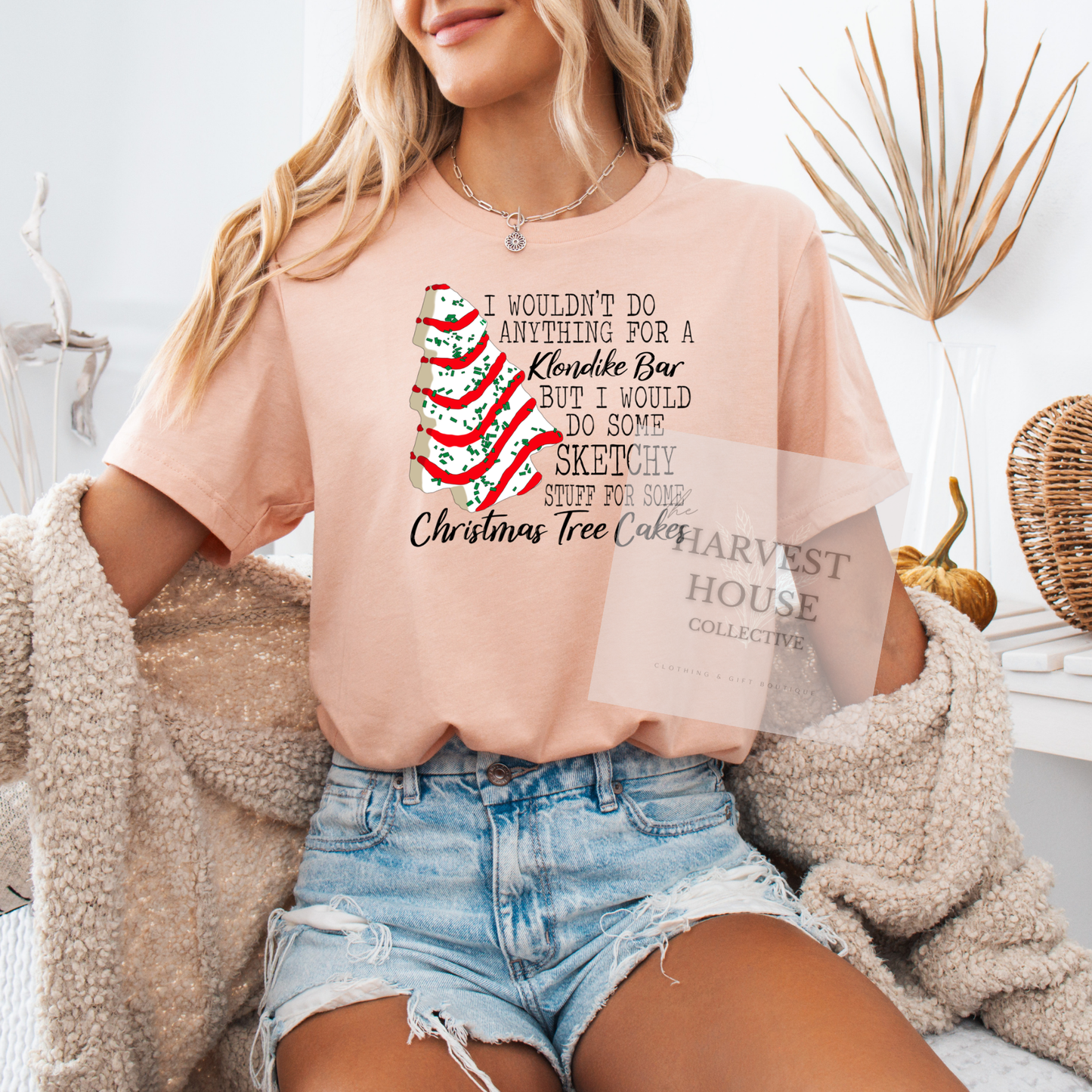 Christmas Tree Cake Bella Canvas Tee
