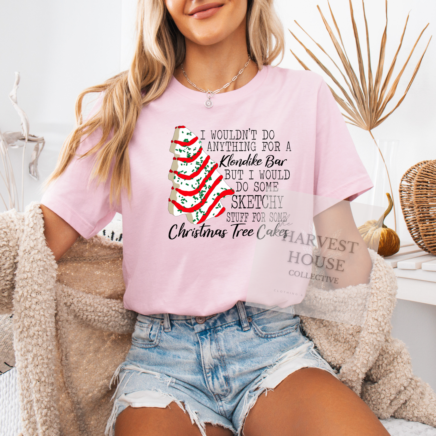 Christmas Tree Cake Bella Canvas Tee