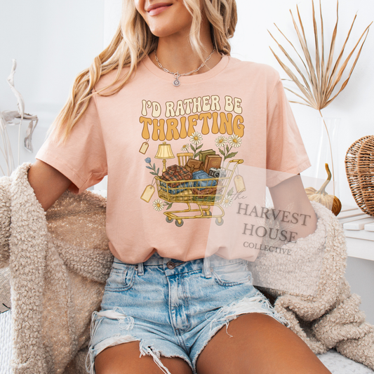 I'd Rather Be Thrifting Tee