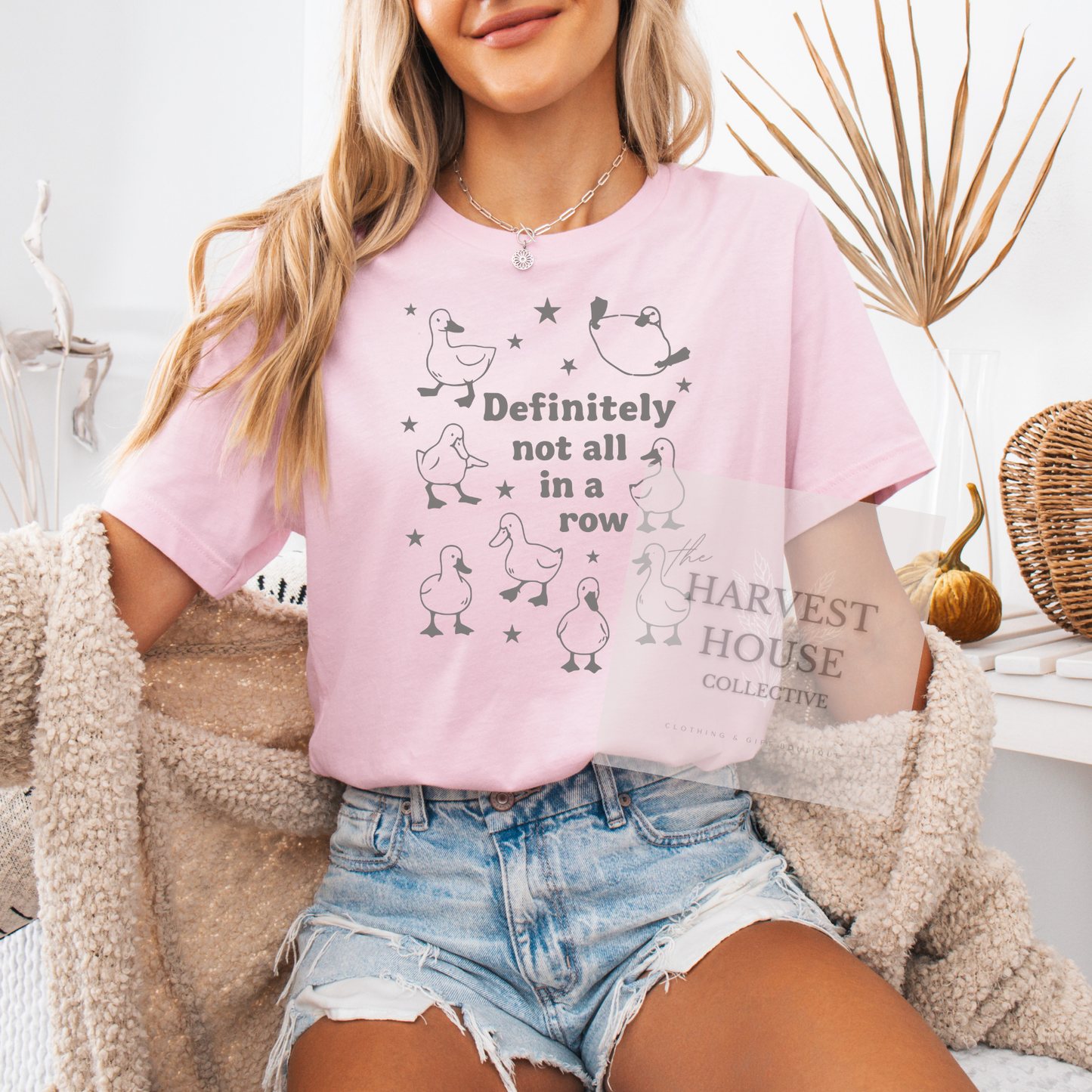 Ducks In A Row Tee
