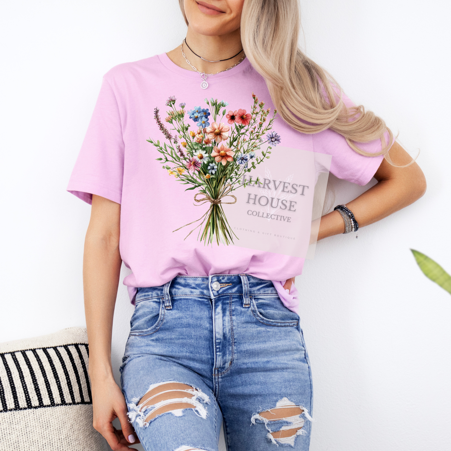 Floral Bouquet Bella Canvas Tee