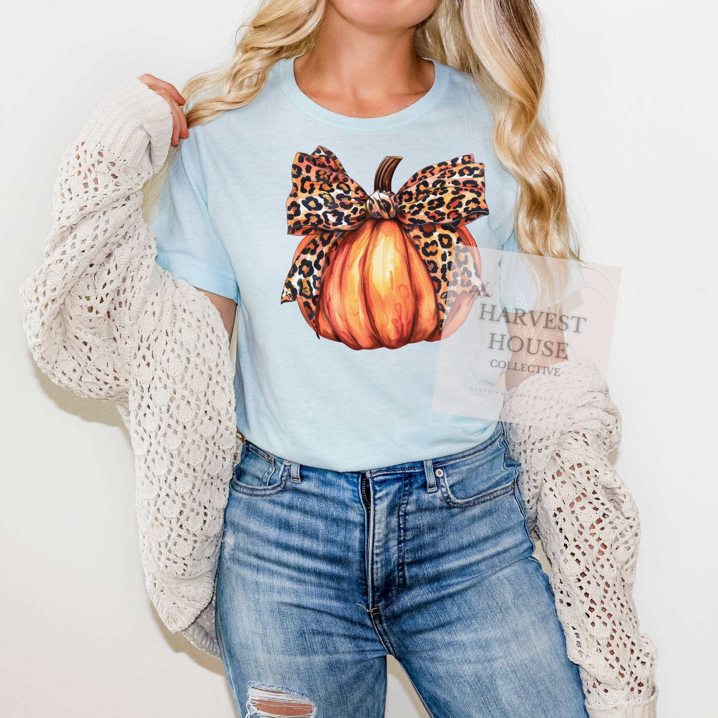 Leopard Pumpkin Tee