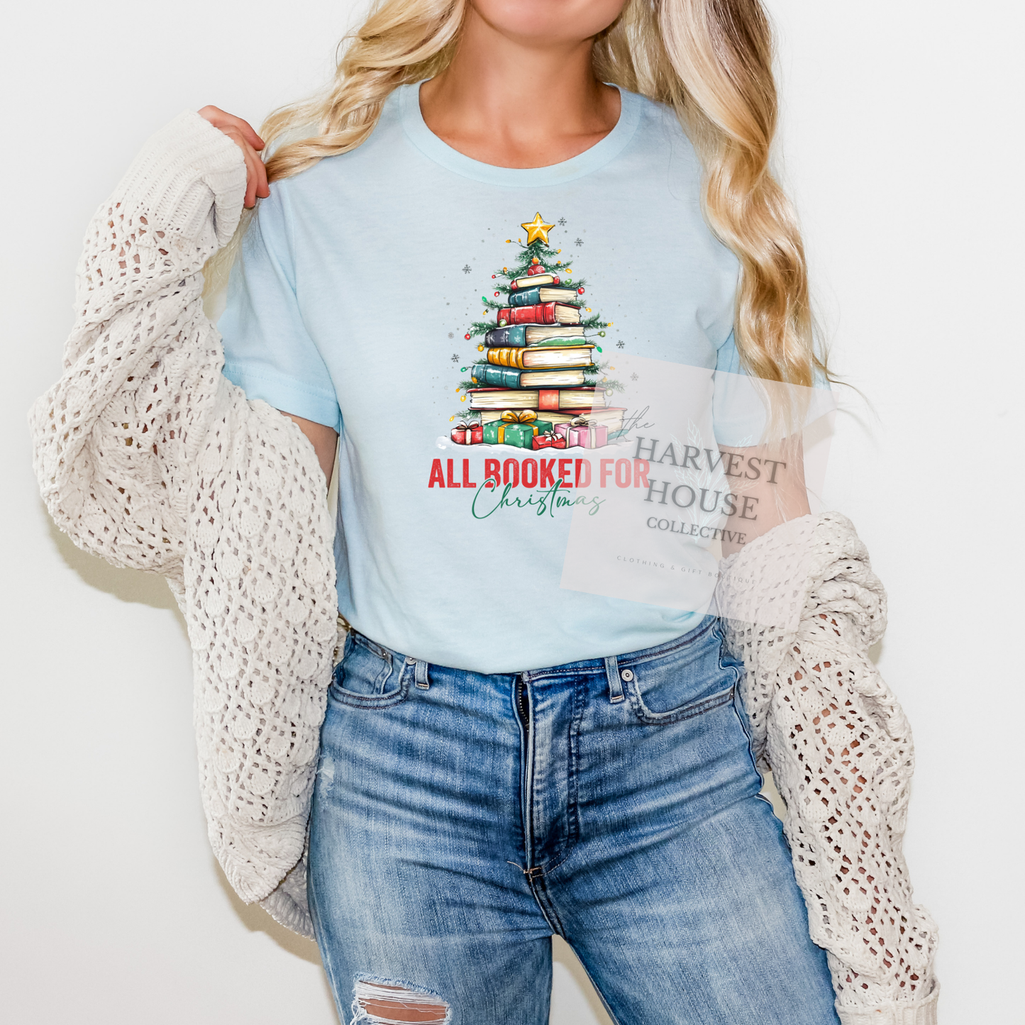 All Booked For Christmas Shirt
