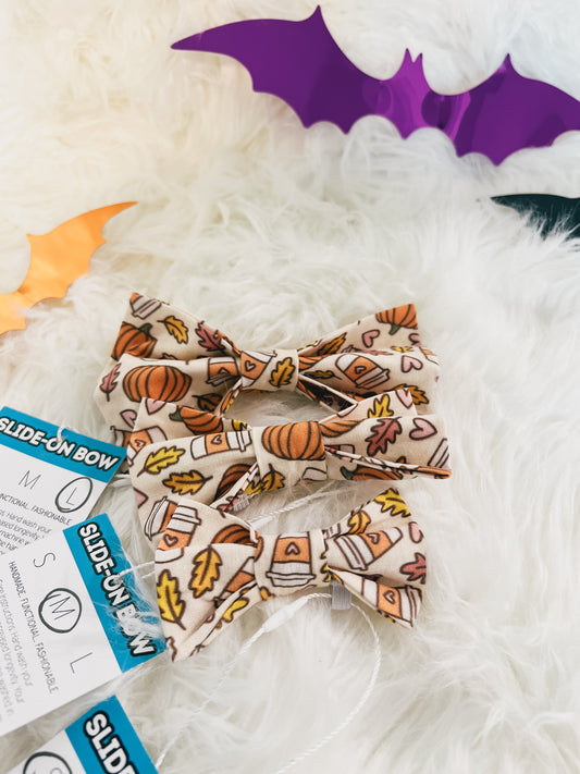 Fall Collar Bow