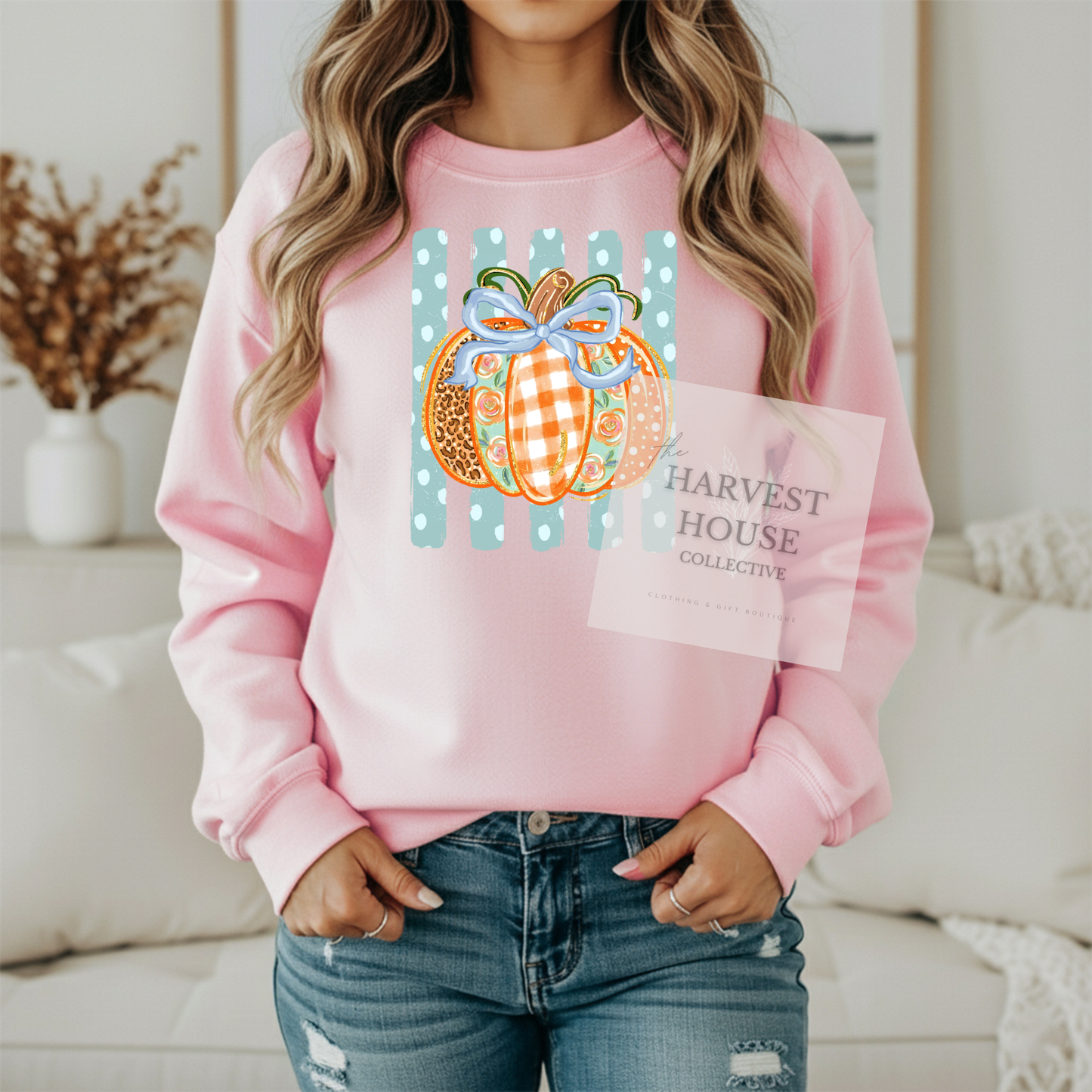 Polka Dot Pumpkin Shirt