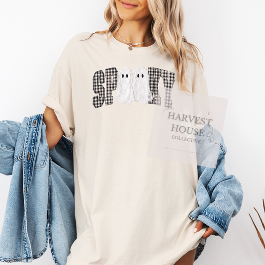 Faux Lace Spooky Shirt