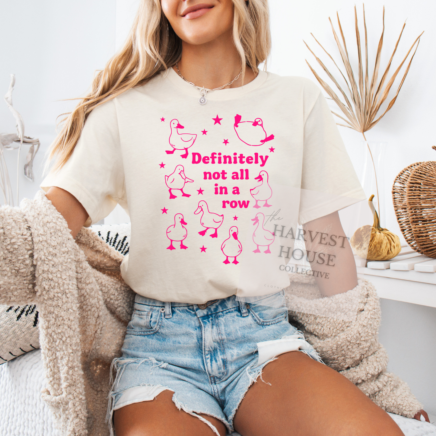 Ducks In A Row Tee