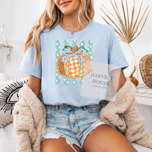 Polka Dot Pumpkin Tee
