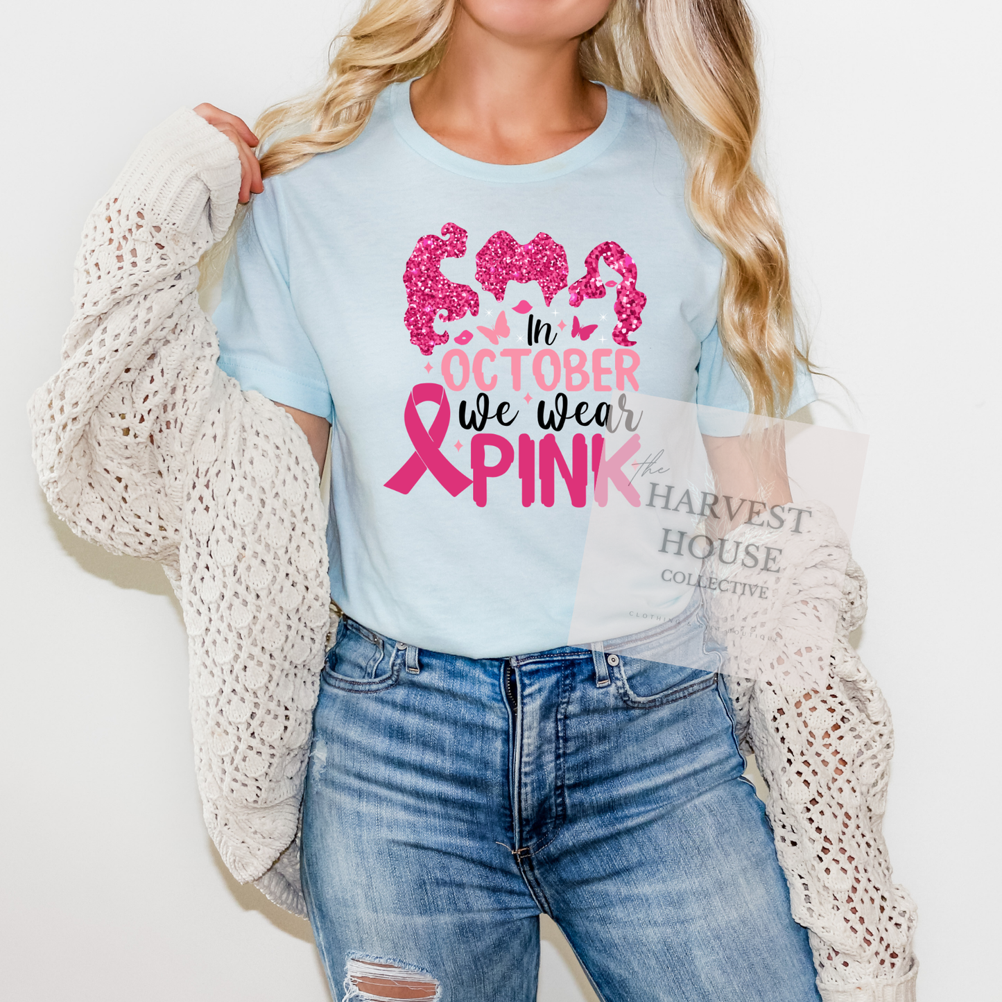 We Wear Pink Bella Canvas Tee