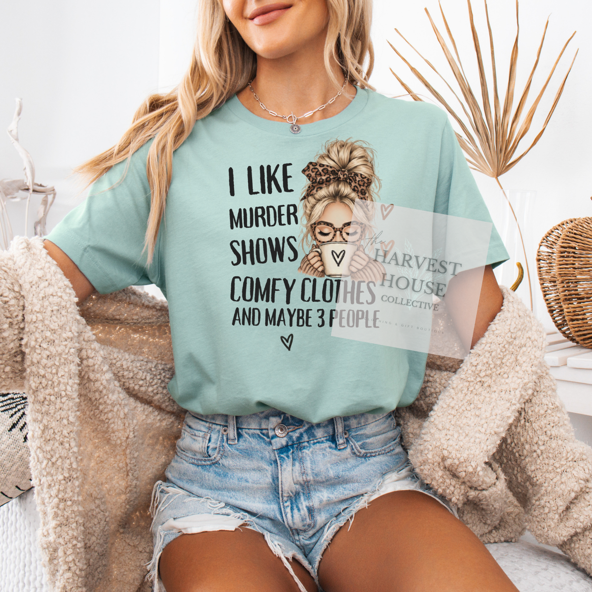 Murder Shows and Comfy Clothes Shirt