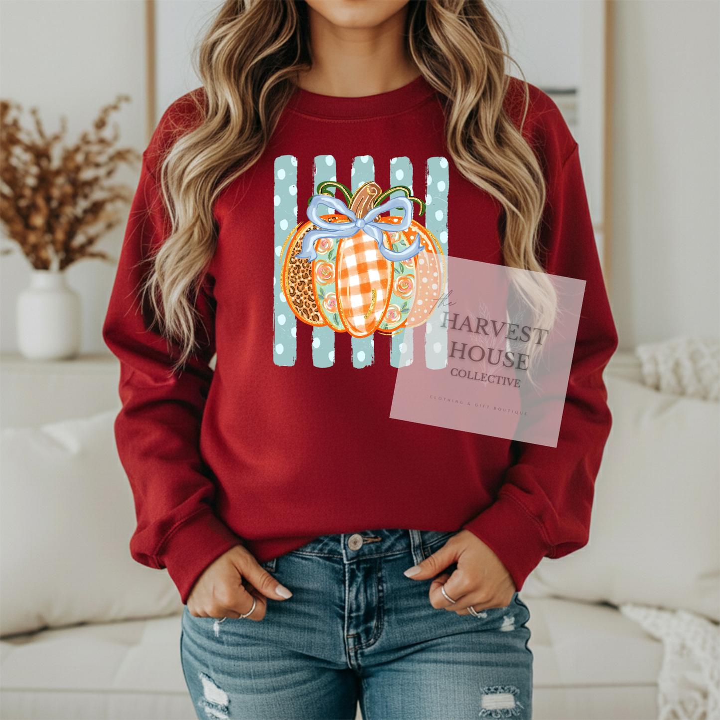 Polka Dot Pumpkin Shirt