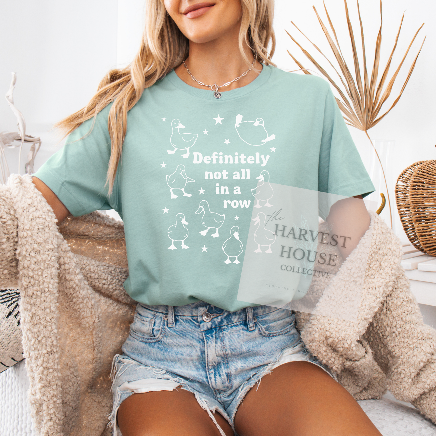 Ducks In A Row Tee